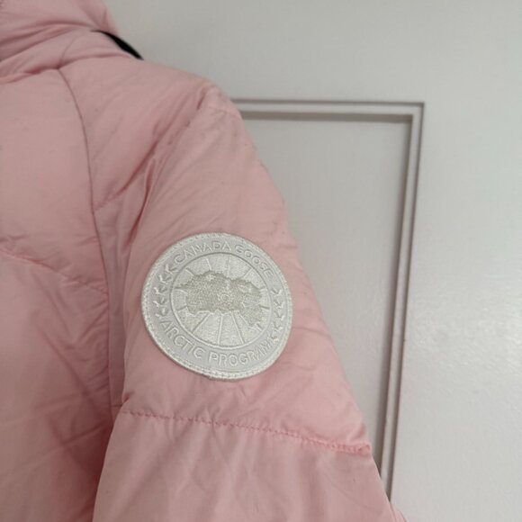 NWT Canada Goose Junction Parka Hooded Puffer Jacket Pink Lemonade Down Filled - Picture 6 of 12
